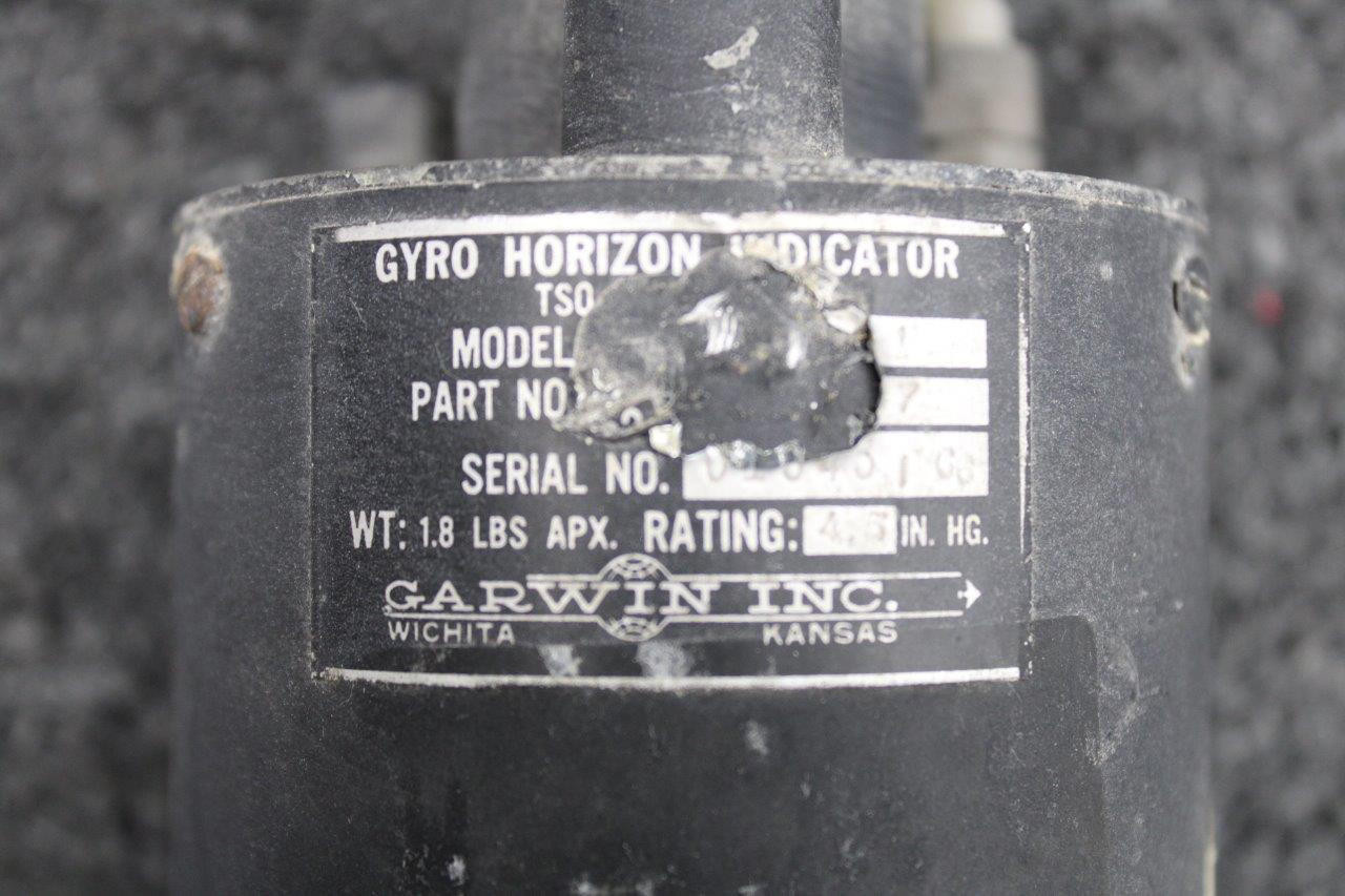 Garwin Horizon Gyro Indicator | BAS Aircraft Salvage