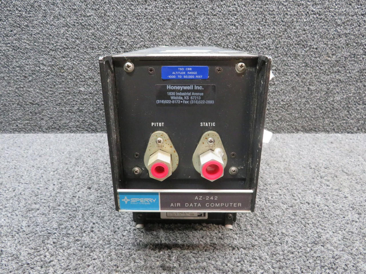 4013242-710 Sperry AZ-242 Air Data Computer has Modifications