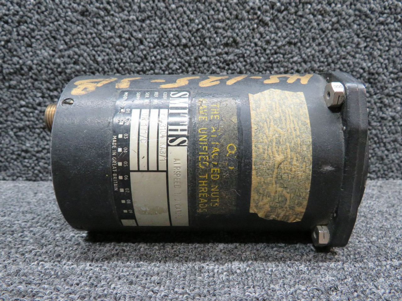 PW.3104KAB/1 Smiths Aircraft Airspeed Indicator For Sale