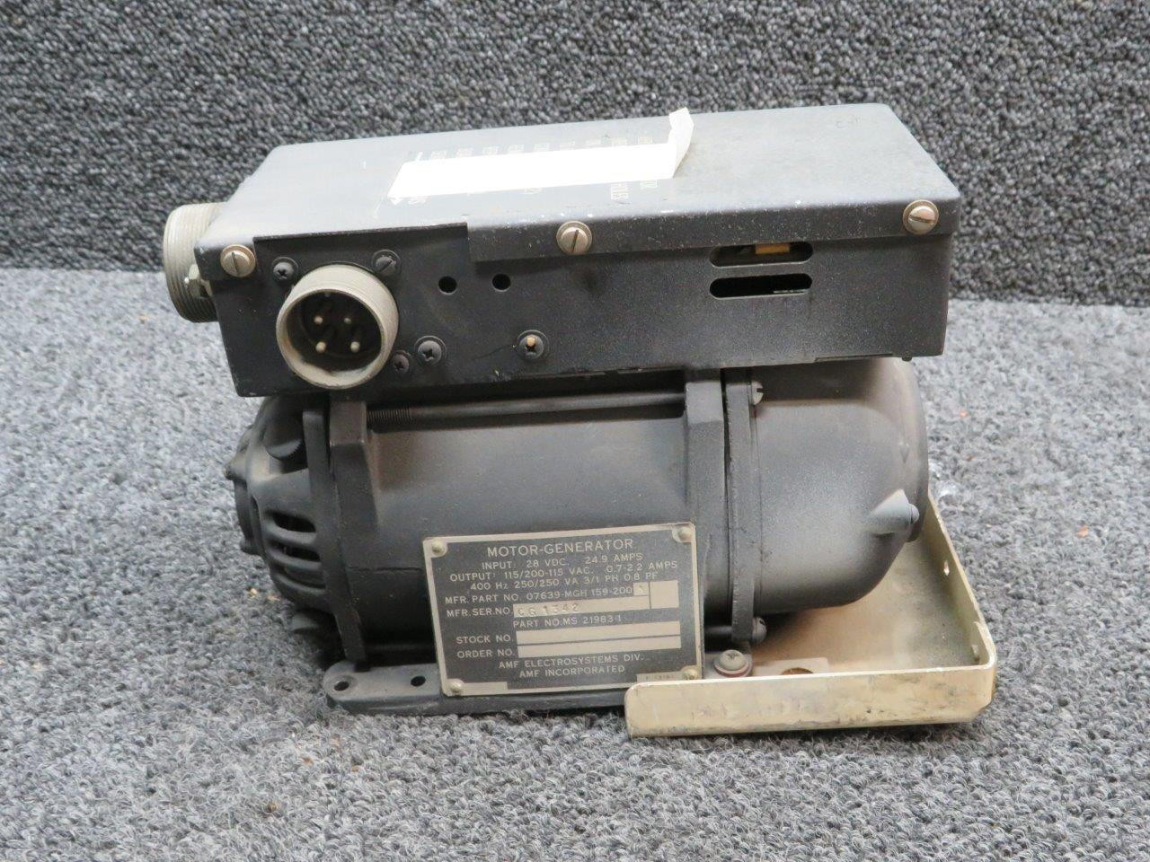 Aページ 07639-MGH-159-200A AMF 28 Voltage Electro Systems Motor Generator