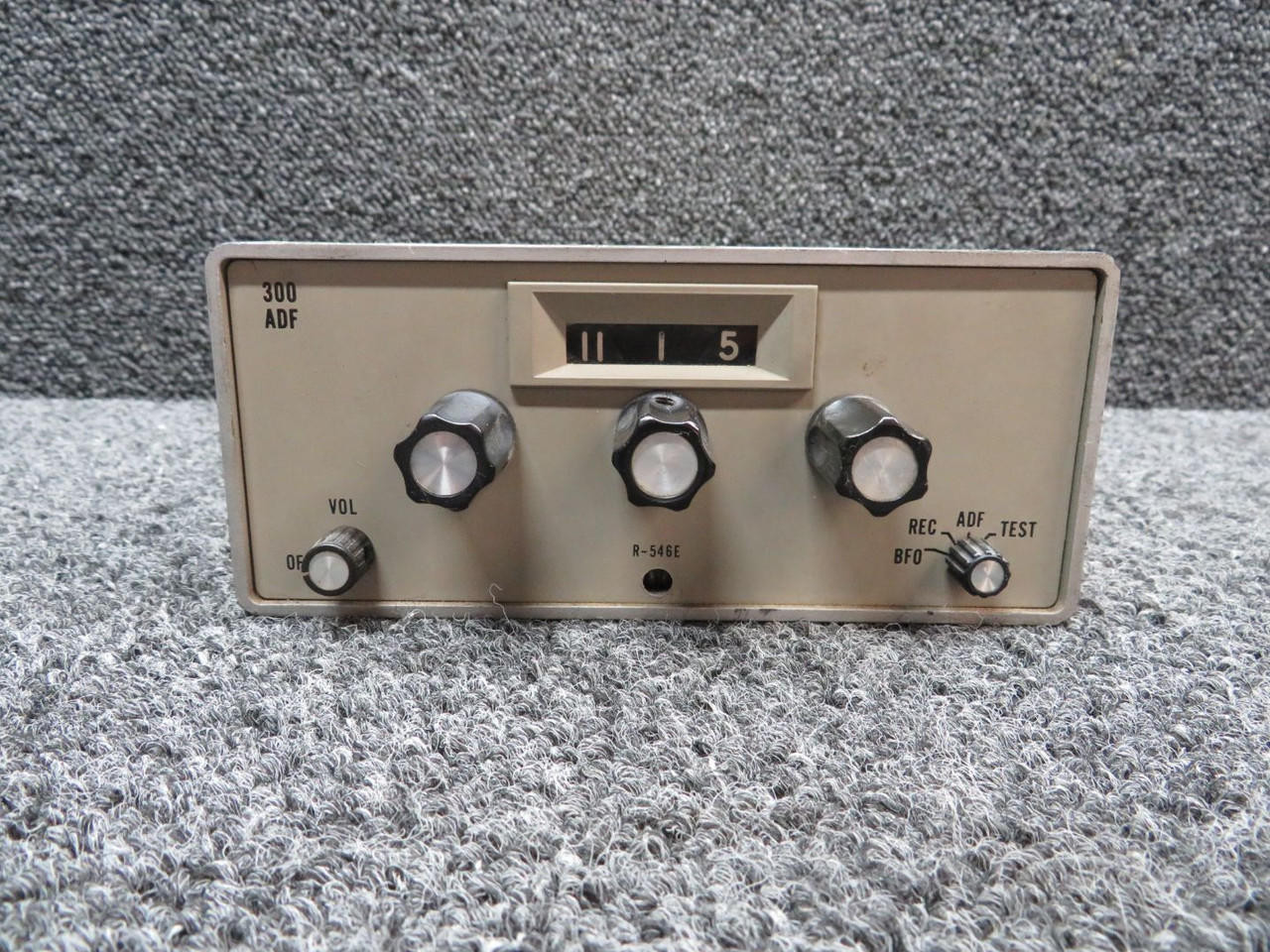 41240-0001 ARC R-546E ADF Receiver with Mods, Tan Plate - Cracked