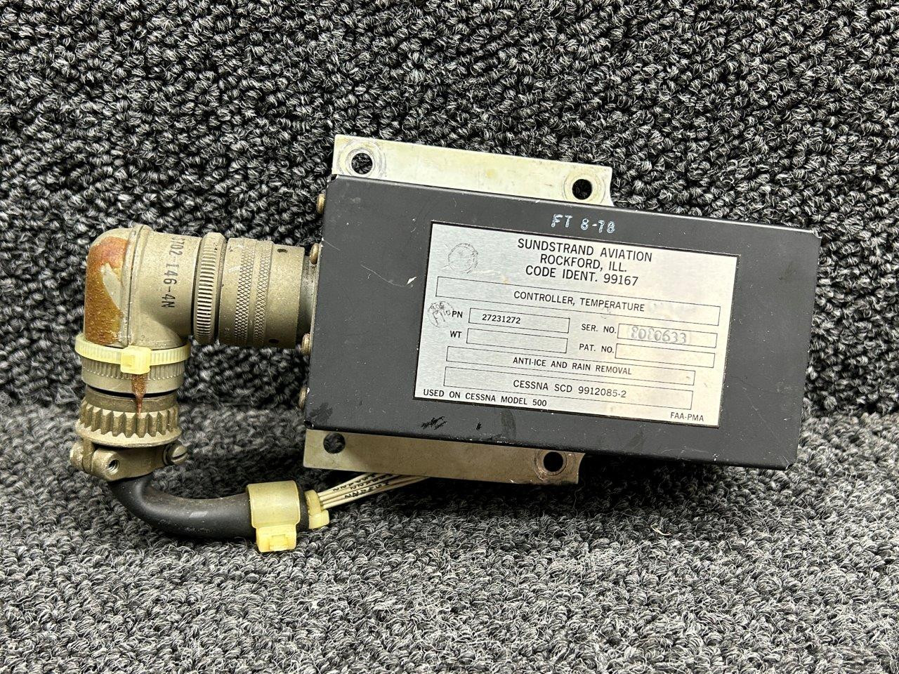 27231272 (Alt: 9912085-6) Sundstrand Anti-Ice Temperature Controller