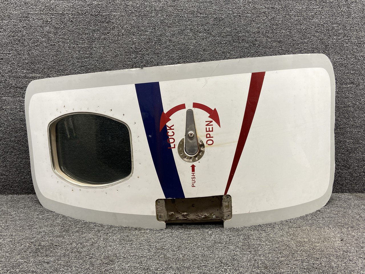 5511230-49 Citation 550 Cabin Door Structure with Latch (Minus Hinge)