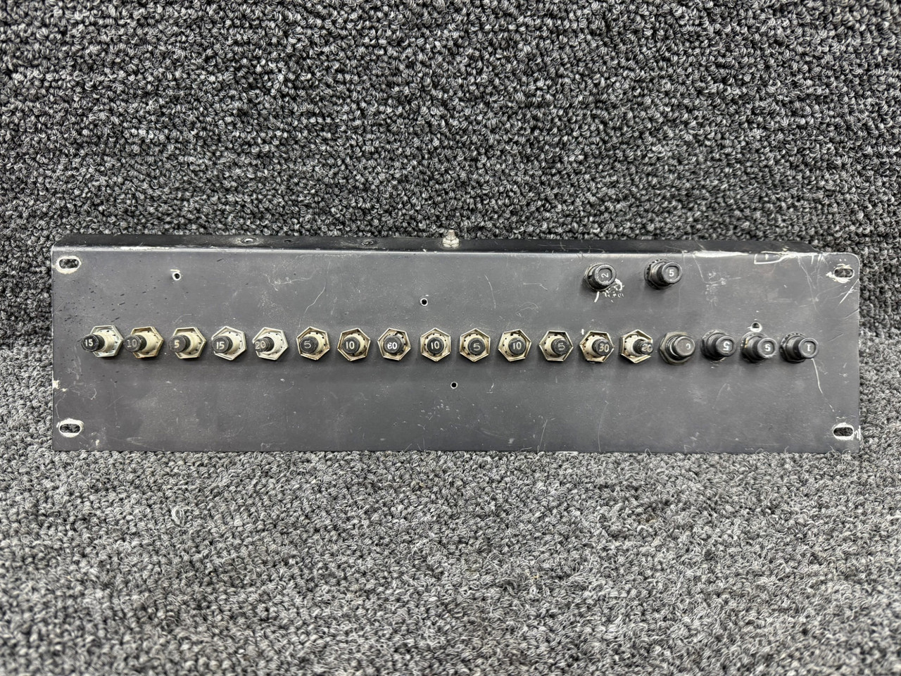 20544-000 Piper PA24-250 Circuit Breaker Panel Assembly has