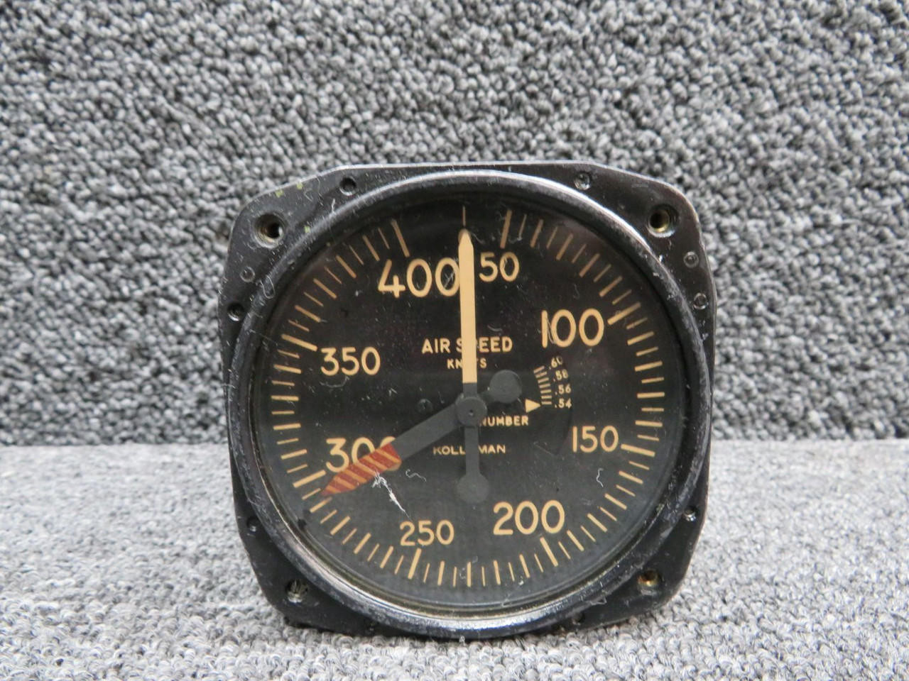 865F-10-075 Kollsman Maximum Aircraft Airspeed Indicator Assembly