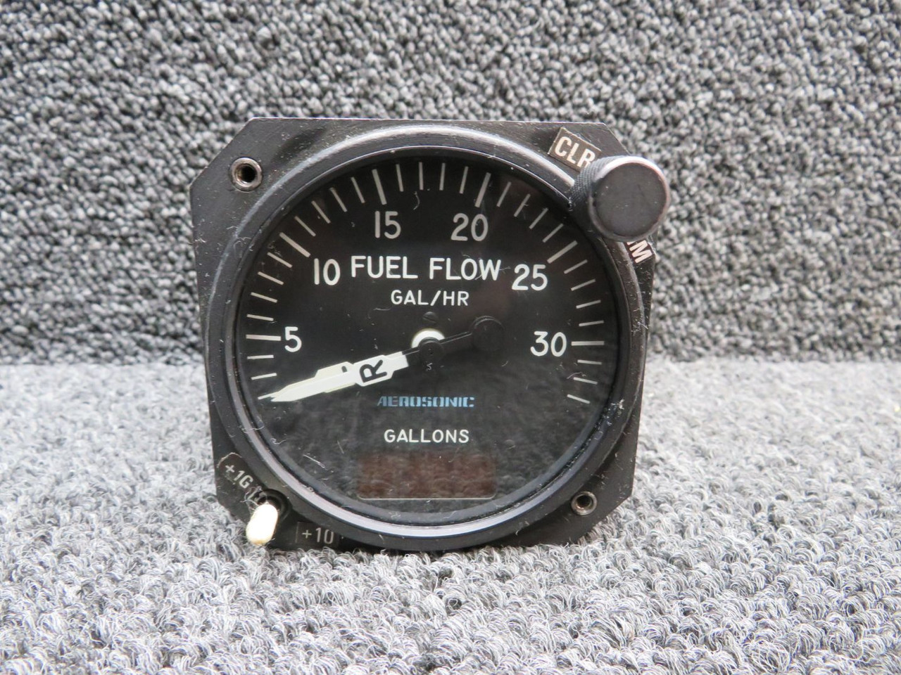 セール新品AEROSONIC 燃料流量計 エアロソニック Fuel Flow Indicator TSO-C 44a メーター 航空機 計器 廃品、放出品