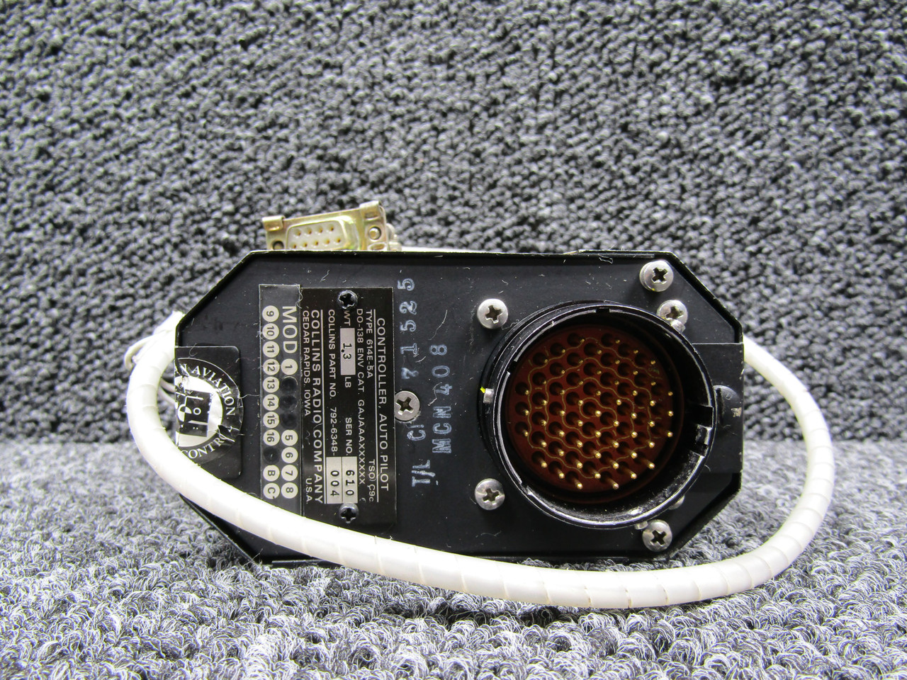 792-634B-004 Collins 614E-5A Modified Aircraft Auto Pilot Controller