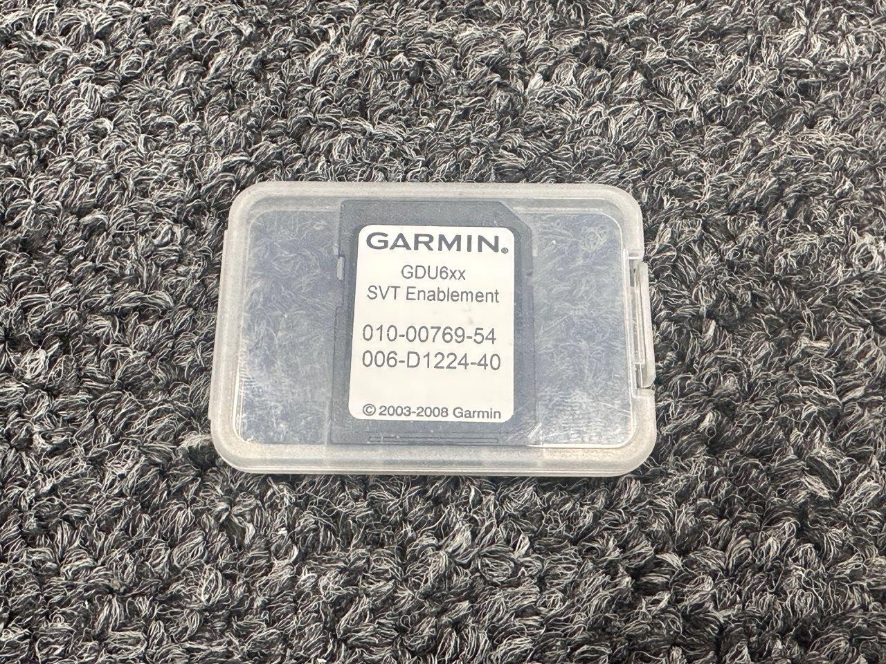 0100076954 Garmin GDU6XX SVT Enablement Supplemental Data Card For Sale