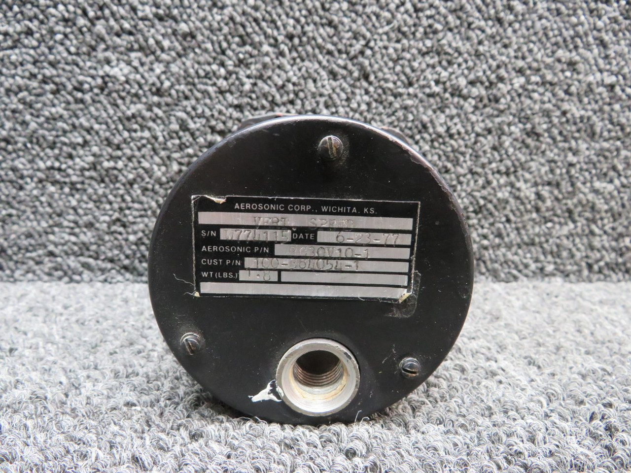 100-384054-1 Alternative Part Number RC30V10-1 Aerosonic Parts