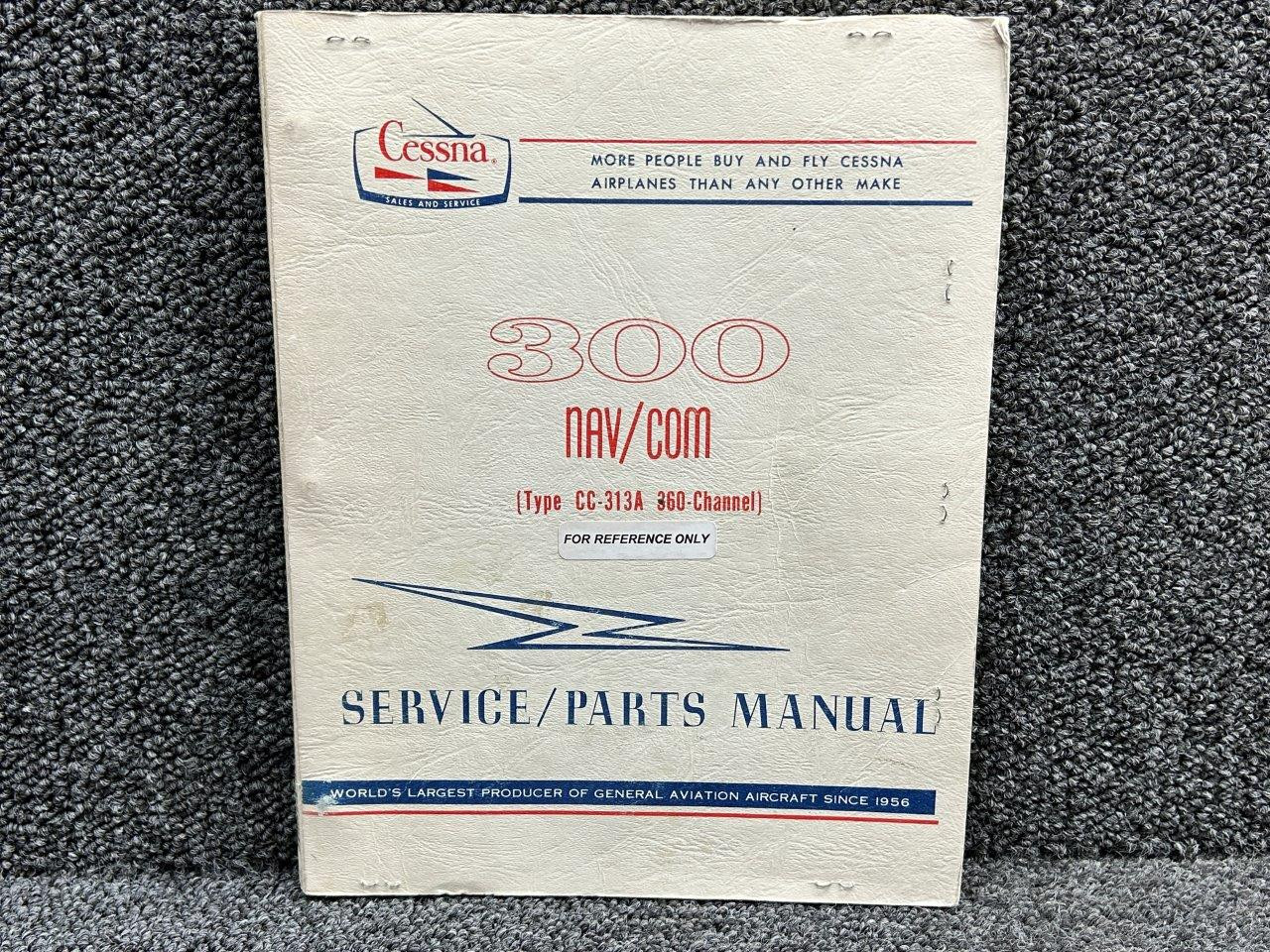 D863-13 (1970) Cessna 300 Navigation, Communication Service, Parts Manual