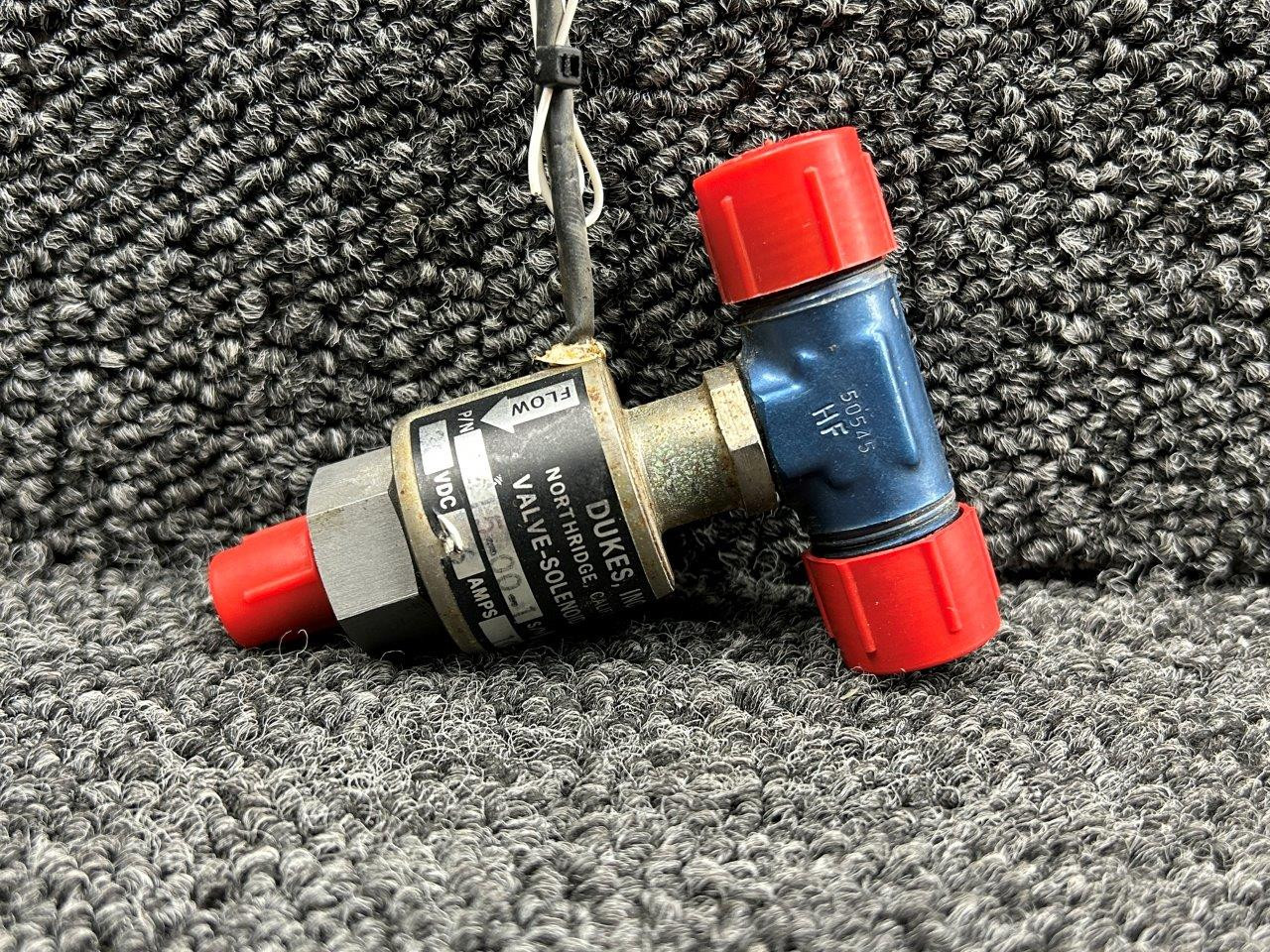 3415-00-1 Dukes Inc Fuel Solenoid Valve Assembly (Volts: 30, Amps: 6)