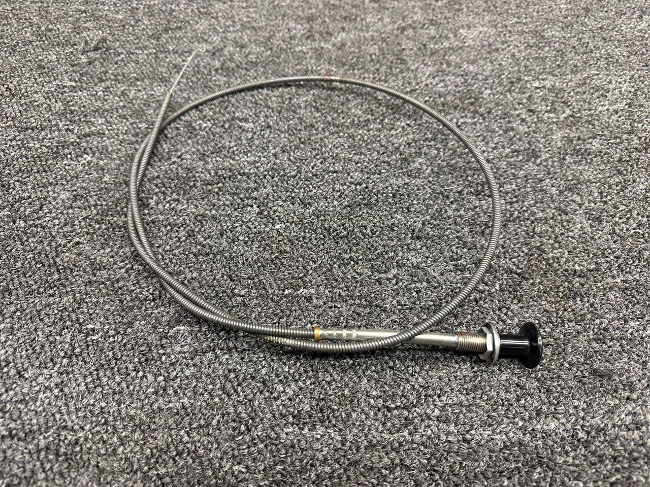 Cessna R182 Standby Vacuum Control Cable (Length: 45-1/2”) For Sale
