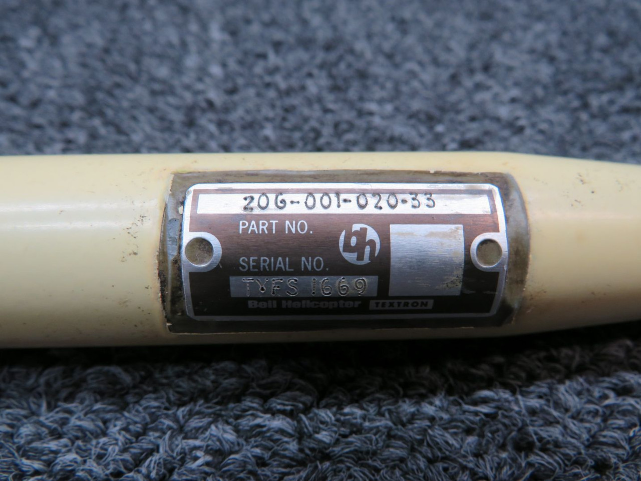 206-001-020-33 Bell 206B Control Tube Assembly | Helicopter Parts
