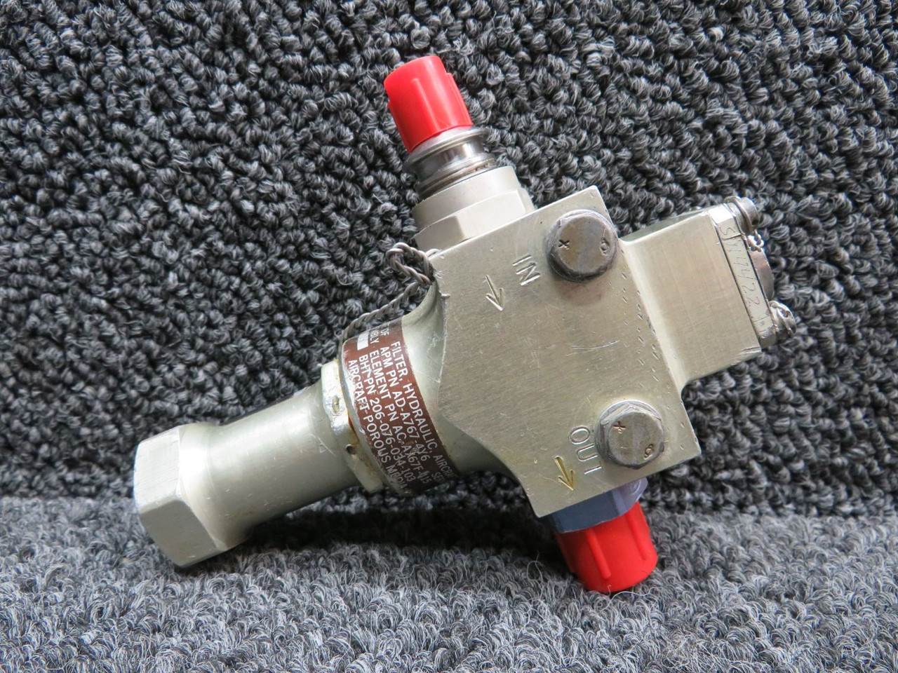 AD-A767-4Y6 (Alt PN: 206-076-034-103) Bell 206B APM Hydraulic
