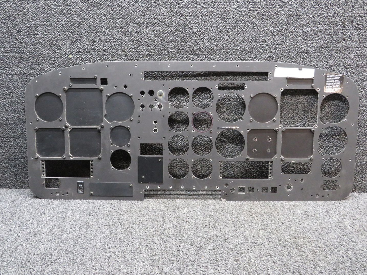 206-075-608-107 Bell 206B Instrument Panel Assembly For Sale