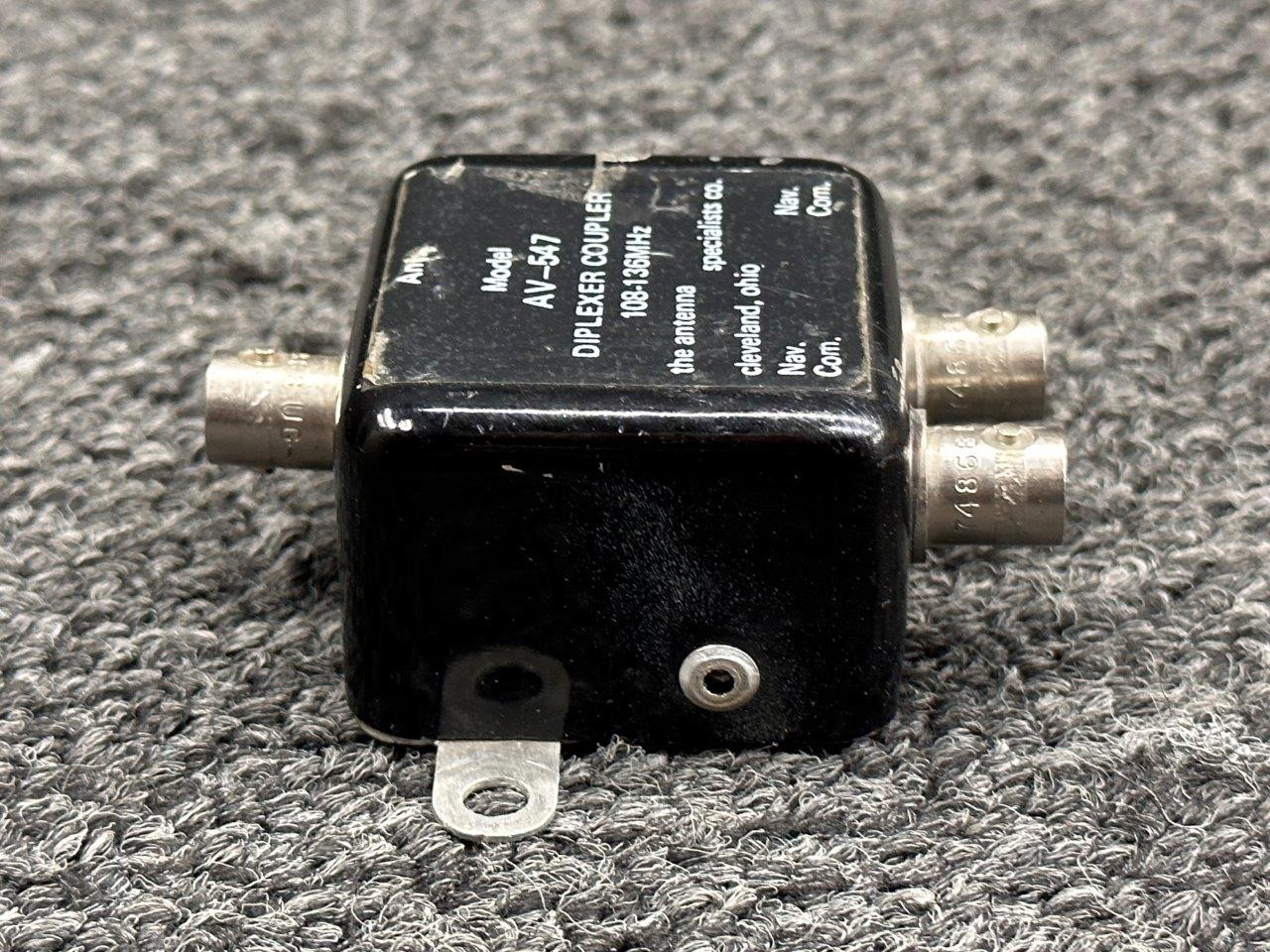 AV-547 The Antenna Specialists Co Diplexer Coupler Antenna