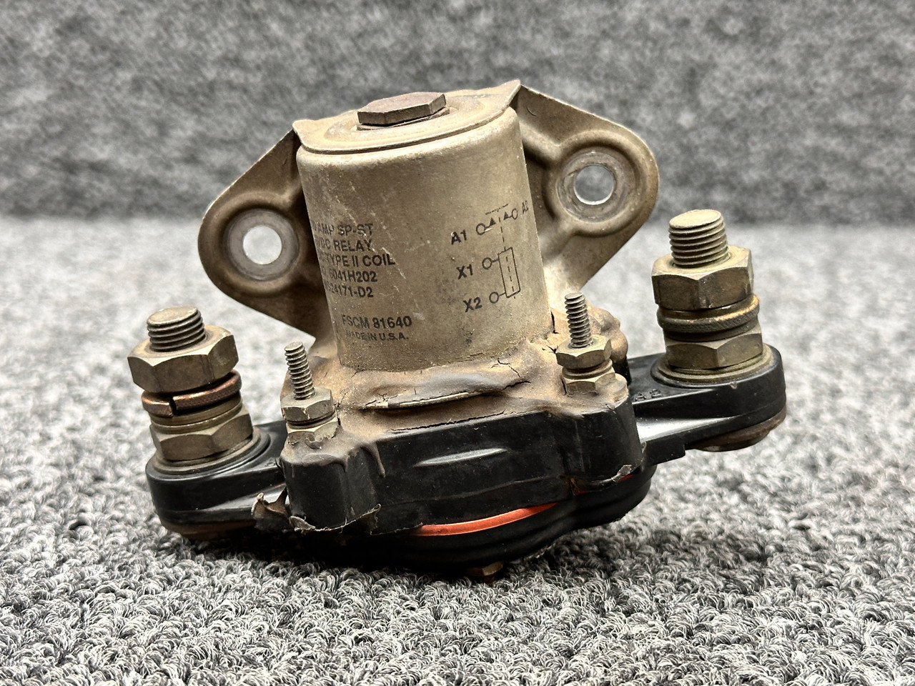 6041H202 (Alt: MS24171-D2) Eaton Relay Solenoid (28 Volts, 200 Amps)