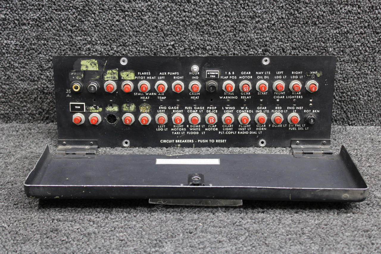 0812405-41 and 0812506-201 Cessna 310K Circuit Breaker Panel