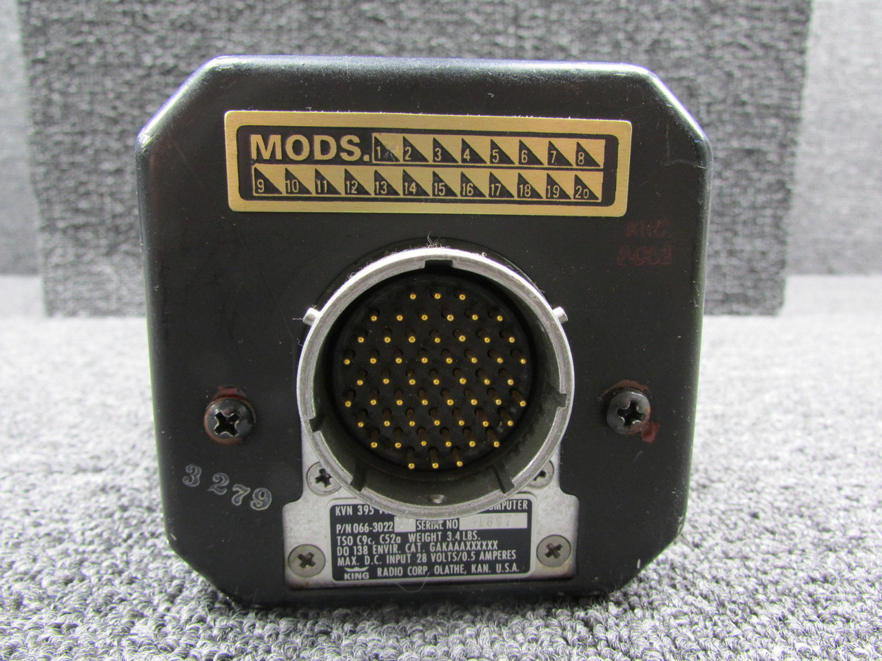 066-302207 King Avionics KNV-395 28 Voltage Vertical