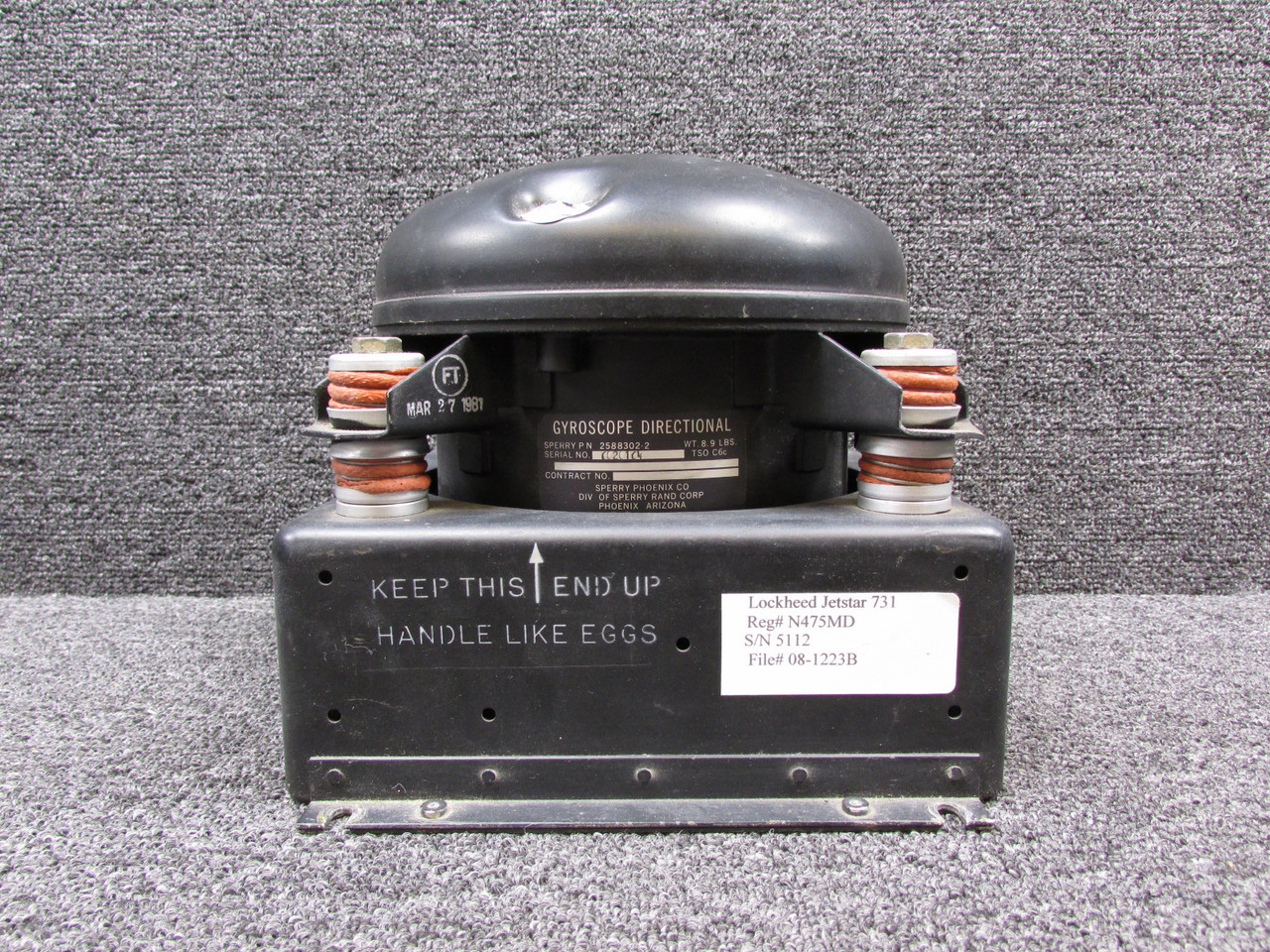 メリーページ 2588302-2 Sperry Gyroscope Directional Unit with Modifications