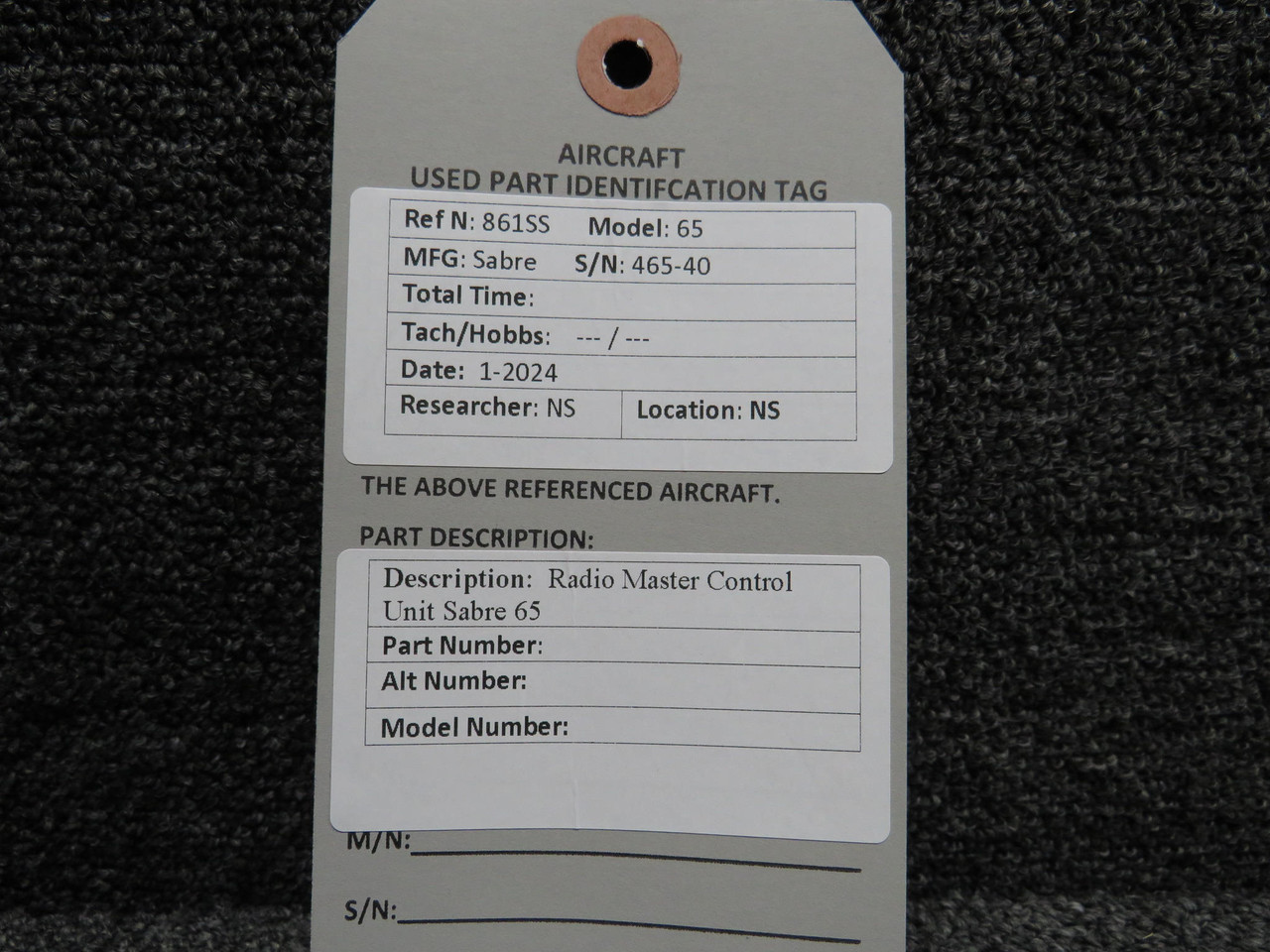 Radio Master Control Switch Unit