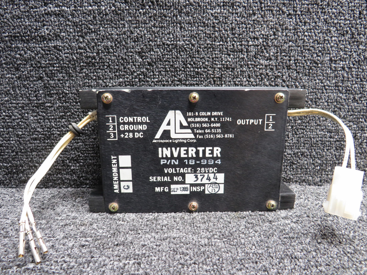 18-994 Aerospace Aircraft lighting Inverter
