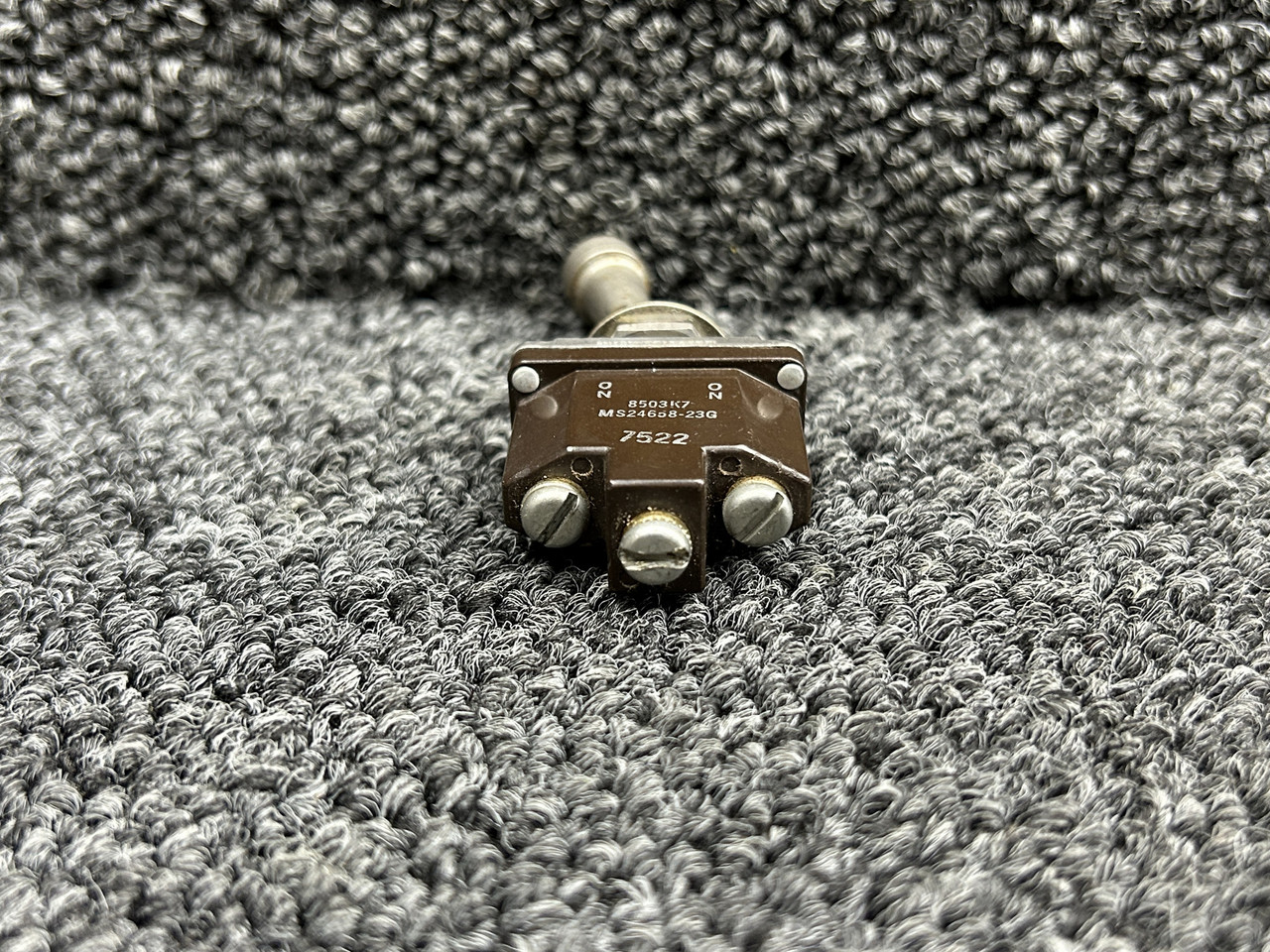 MS24658-23G (Alternate: 8503K7) Bell 206L-1 Toggle Switch Assembly
