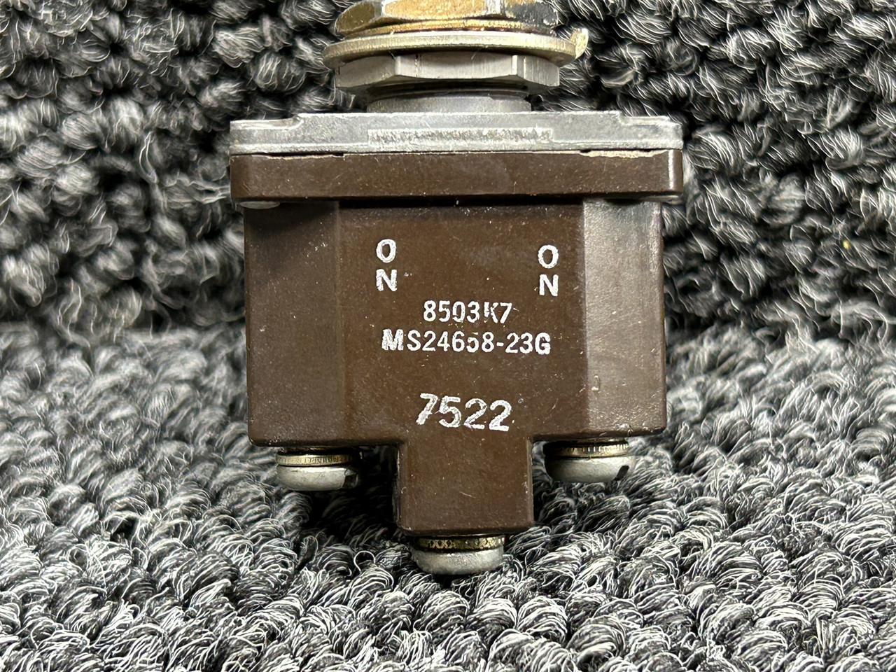 MS24658-23G (Alternate: 8503K7) Bell 206L-1 Toggle Switch Assembly
