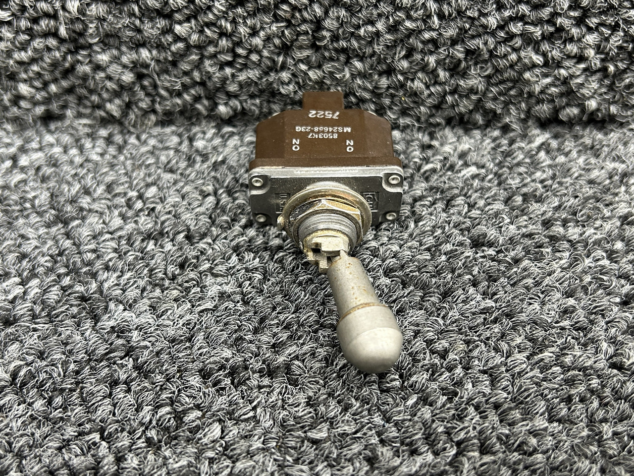 MS24658-23G (Alternate: 8503K7) Bell 206L-1 Toggle Switch Assembly