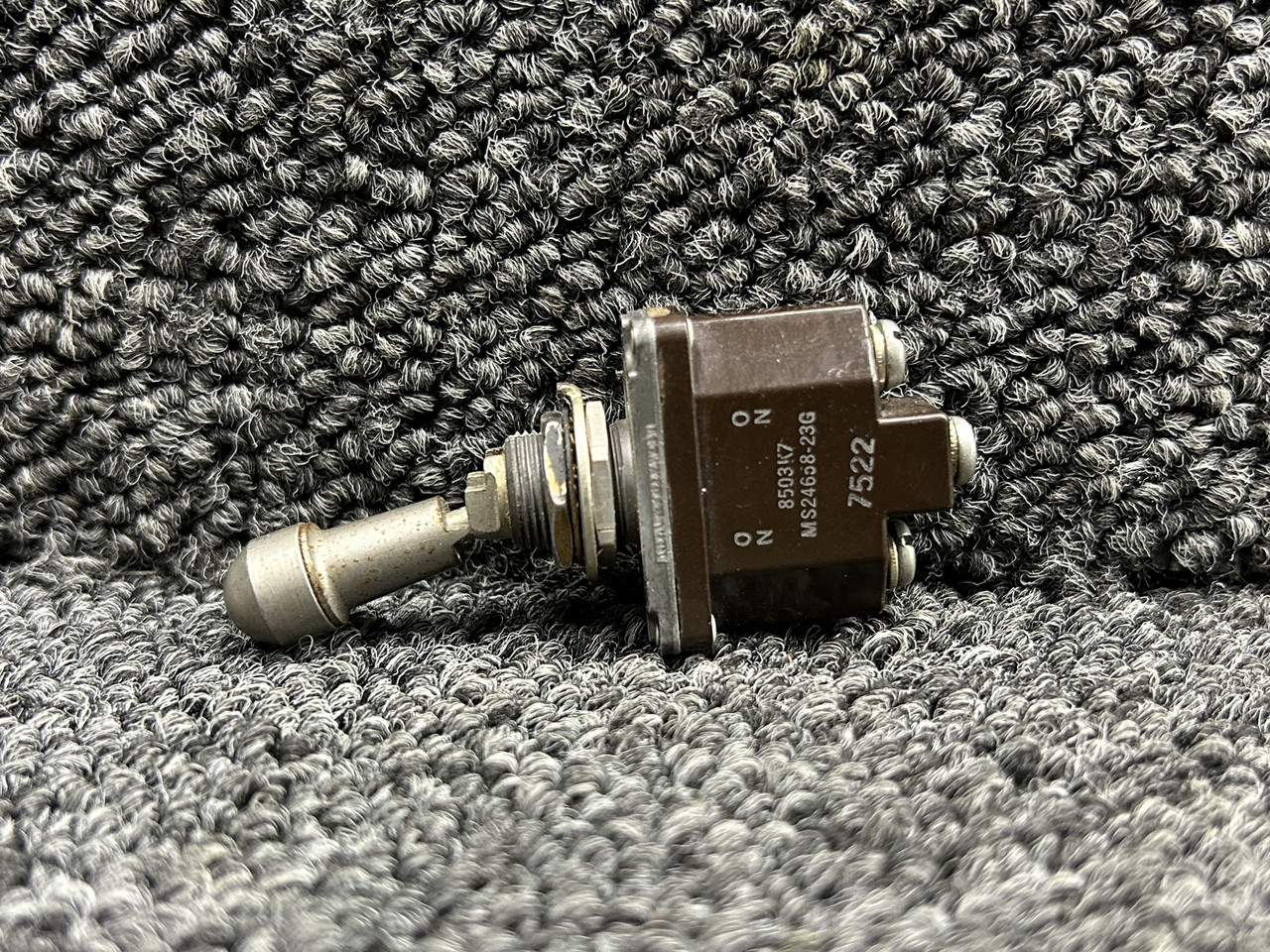 MS24658-23G (Alternate: 8503K7) Bell 206L-1 Toggle Switch Assembly