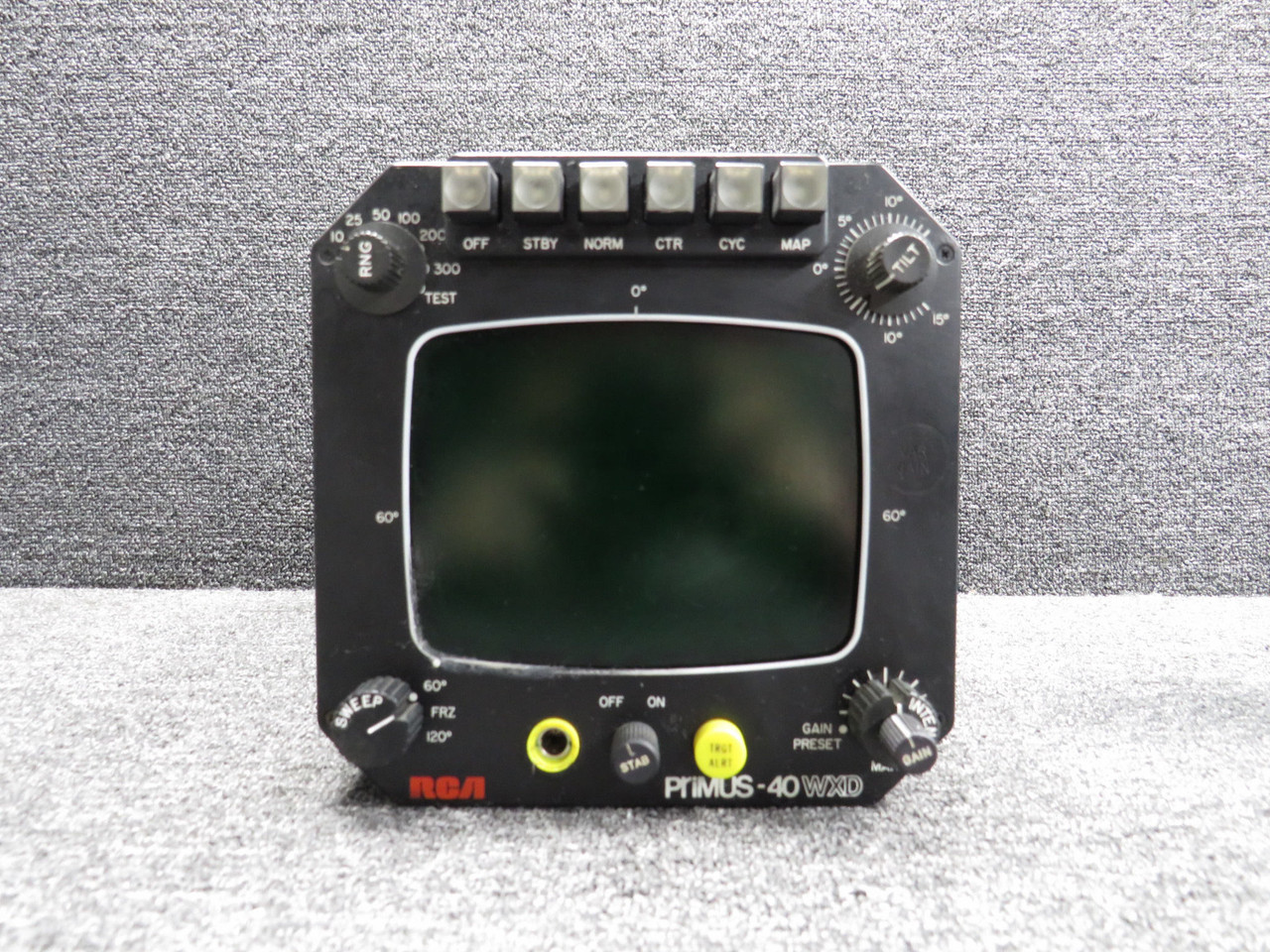 MI-585134-3 RCA Primus-40 WXD Digital Weather Radar Display