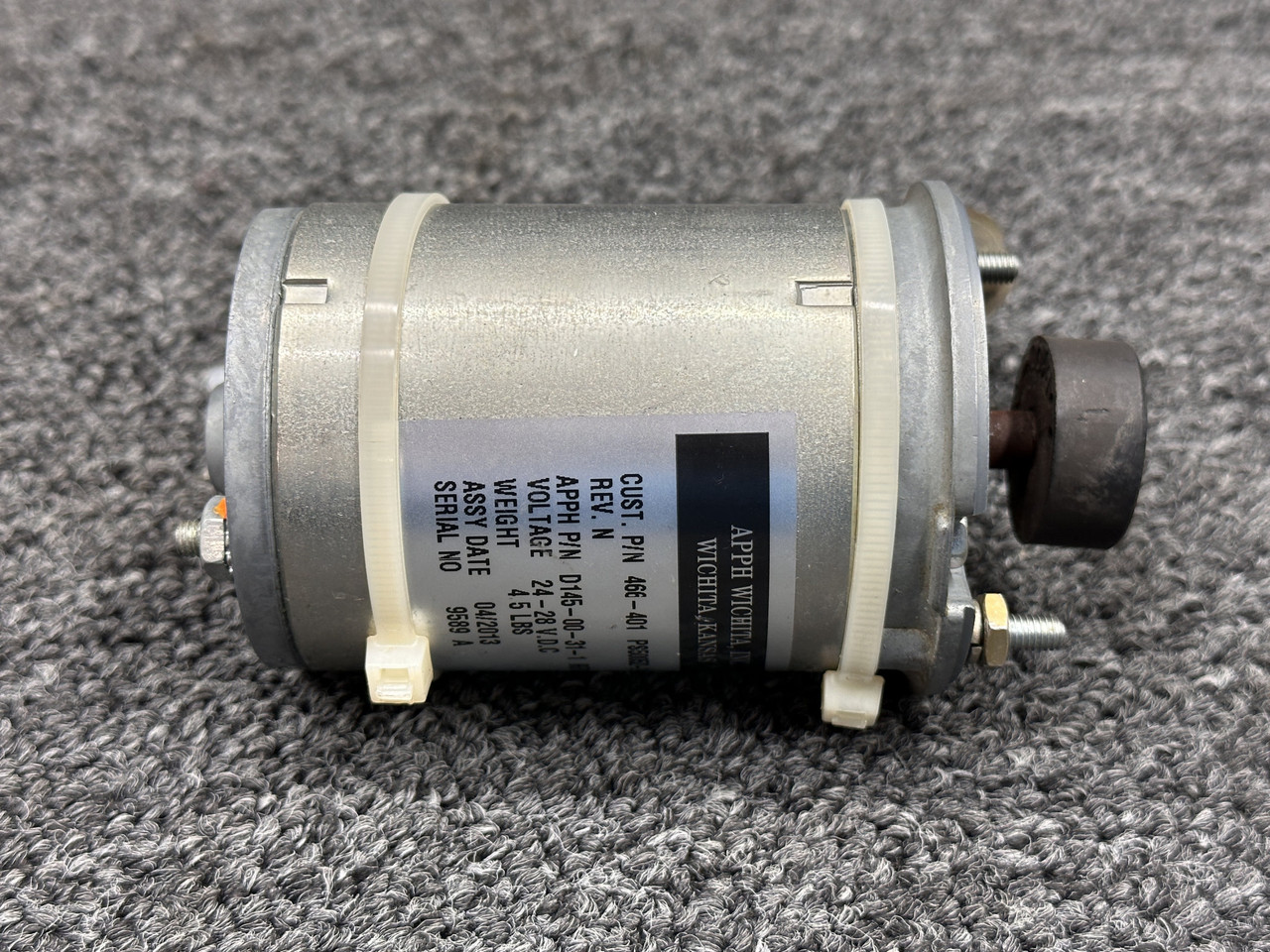 D145-00-31-1 APPH Wichita Condenser Door Motor Assembly (Volts: 24-28)