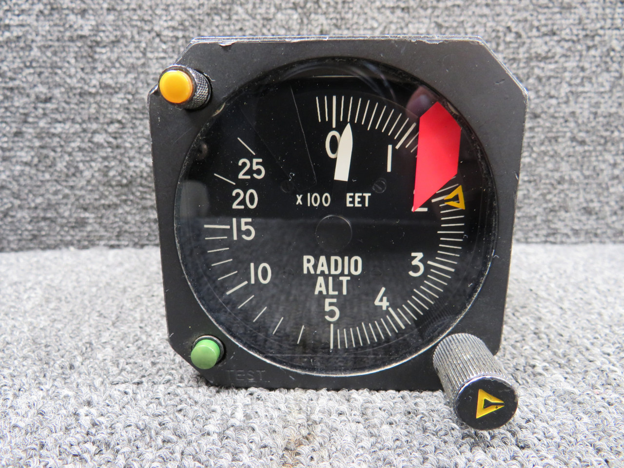 522-4114-003 Collins Avionics 339H-1 Black Radio Altimeter Indicator