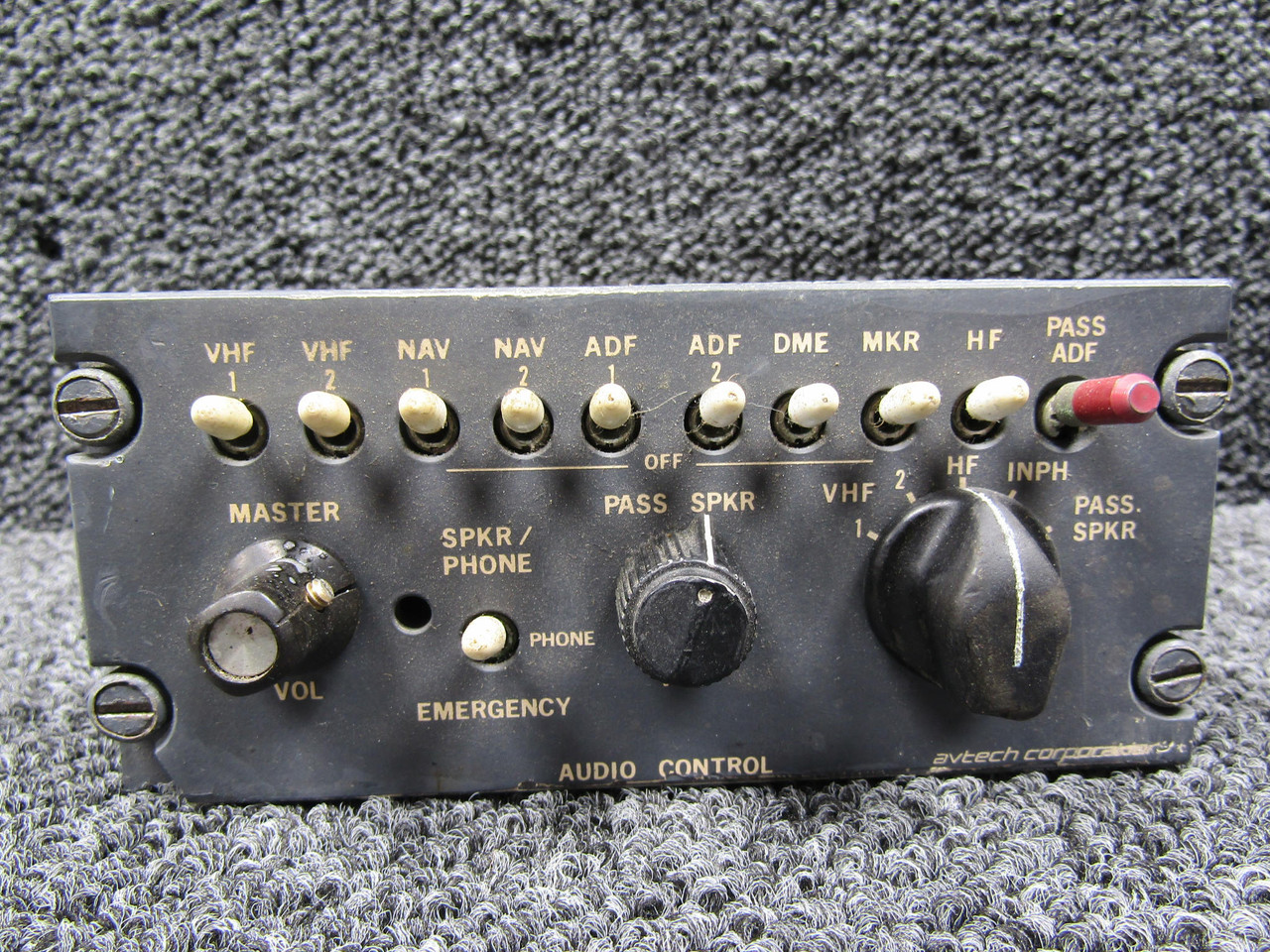 793-20 Avtech Audio Control Panel Assembly (28 Volts)