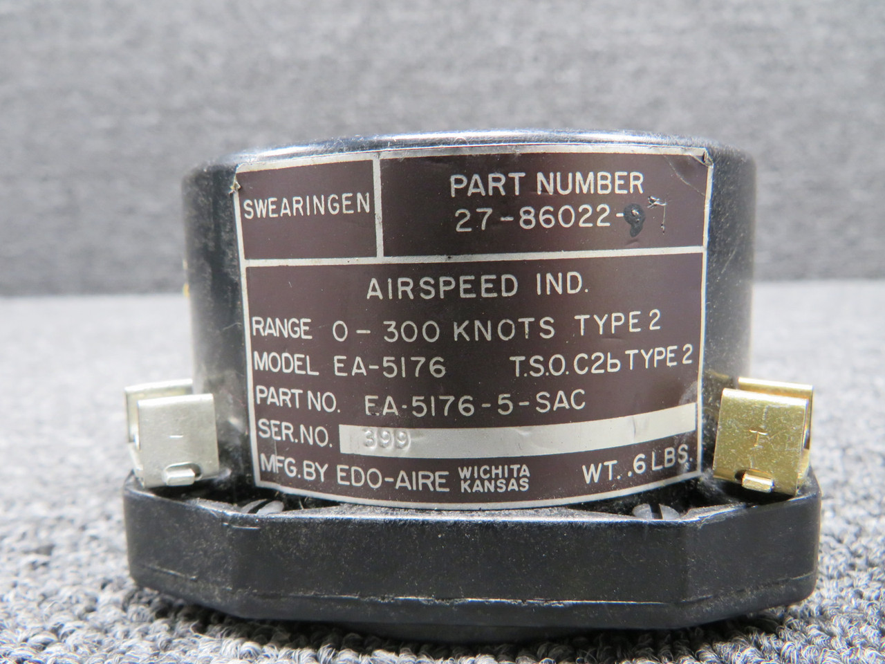 EA-5176-5-SAC Alternative Part Number 27-86022-7 Edo Aire EA