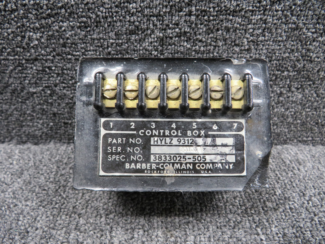 ハルページ HYLZ-9312 Barber Colman Control Box (Core) (Broken Corner)