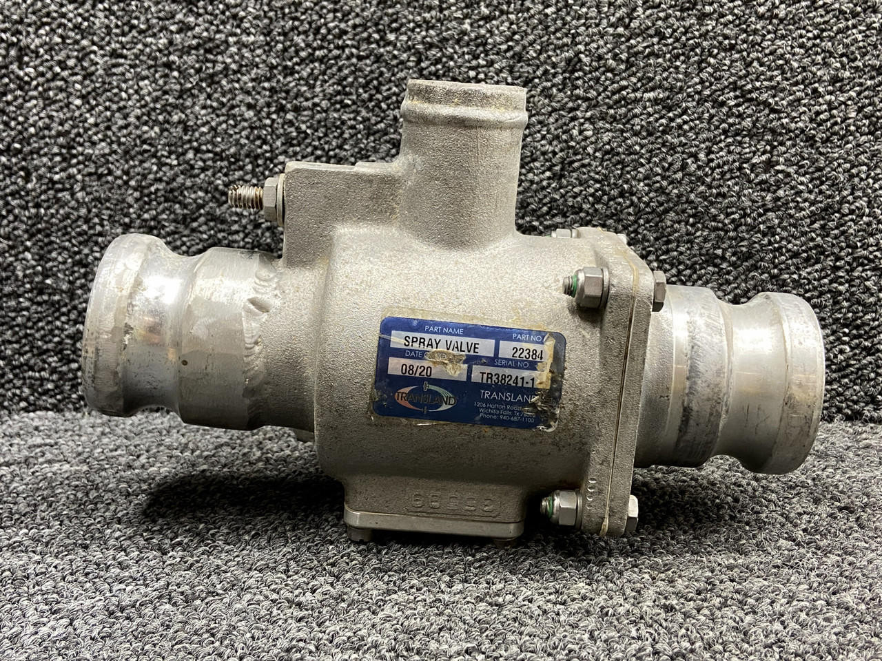 22384 Transland Spray Valve Assembly (Minor Corrosion) For Sale