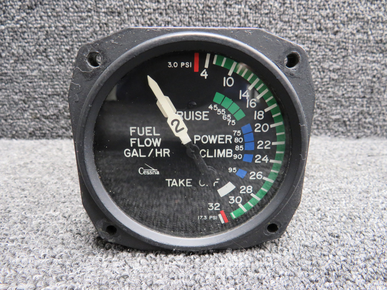 CCページ CM3302-1 Cessna Fuel Flow Indicator For Sale