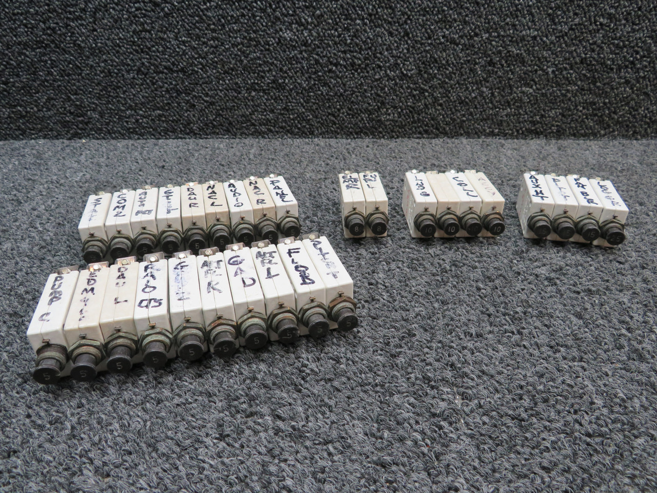 41-2-S14-LN2 E-T-A Circuit Breaker Set of 29 (115,28V) (5, 8, 10