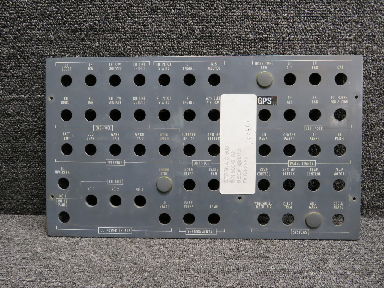 くれふみ 96-0498-34 Grimes Avionics 115 Volt Electroluminescent Panel With
