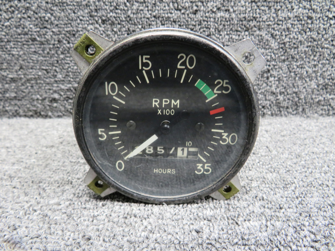 HMVスピード テスター1928-２９年 824275 Stewart-Warner Scratched Face Recording Tachometer With