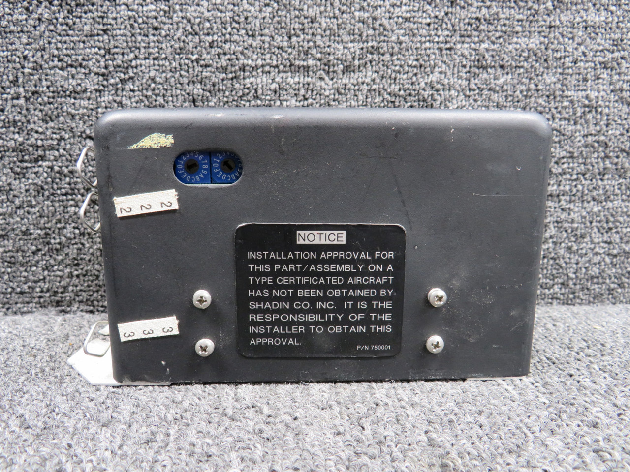 934000-14A Shadin Arnic 561 Synchro Flight Converter Heading Reference