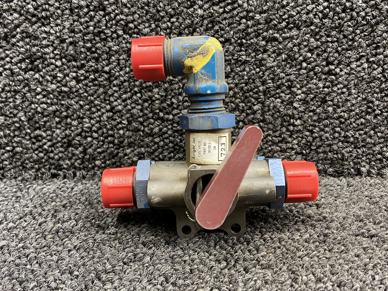 36100-5 (Alt: 610289-001) Mooney M20K Airight Fuel Selector Valve