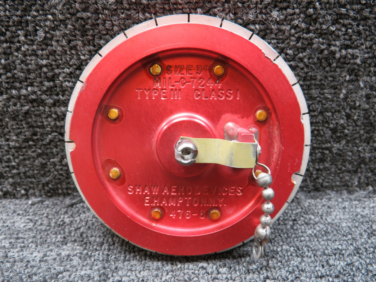 476-8 Shaw Aero Devices Fuel Cap