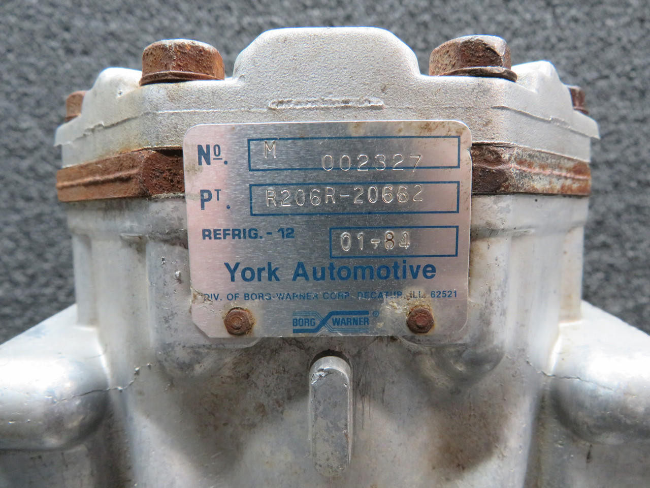 R206R-20662 Borg-Warner AC Compressor Unit (Core)
