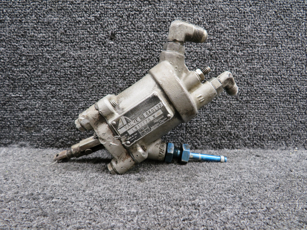 LW12778X Garret Airesearch Valve (Core) For Sale