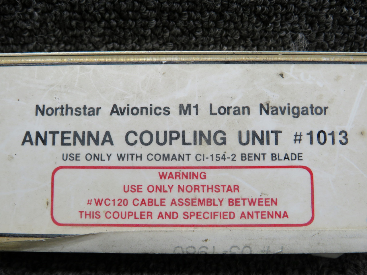 M1 Northstar Avionics 1013 Antenna Coupling