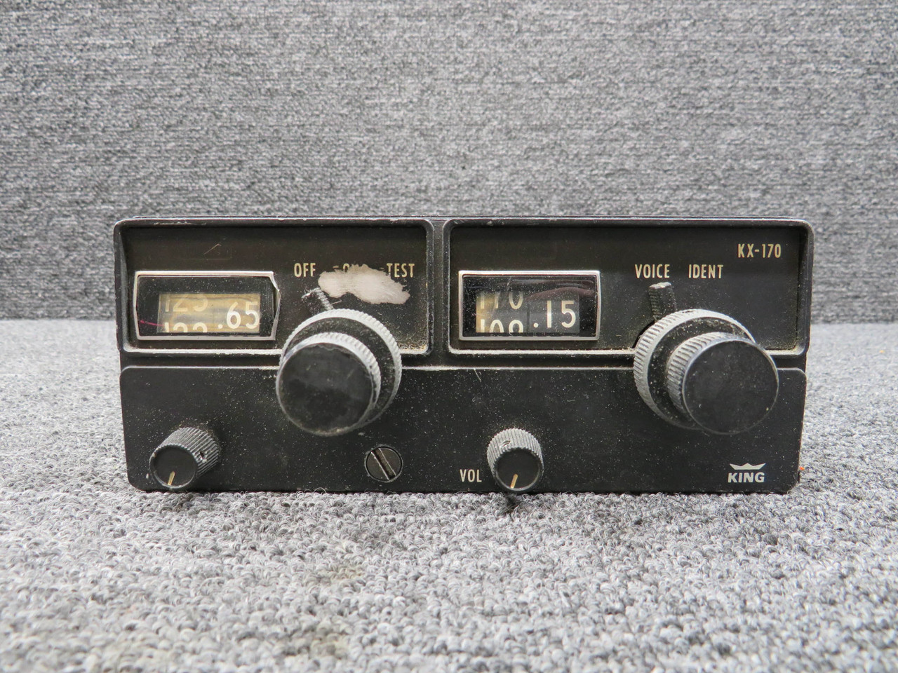 069-1014-00 King Radio KX-170 Core Flight Navigation Communication