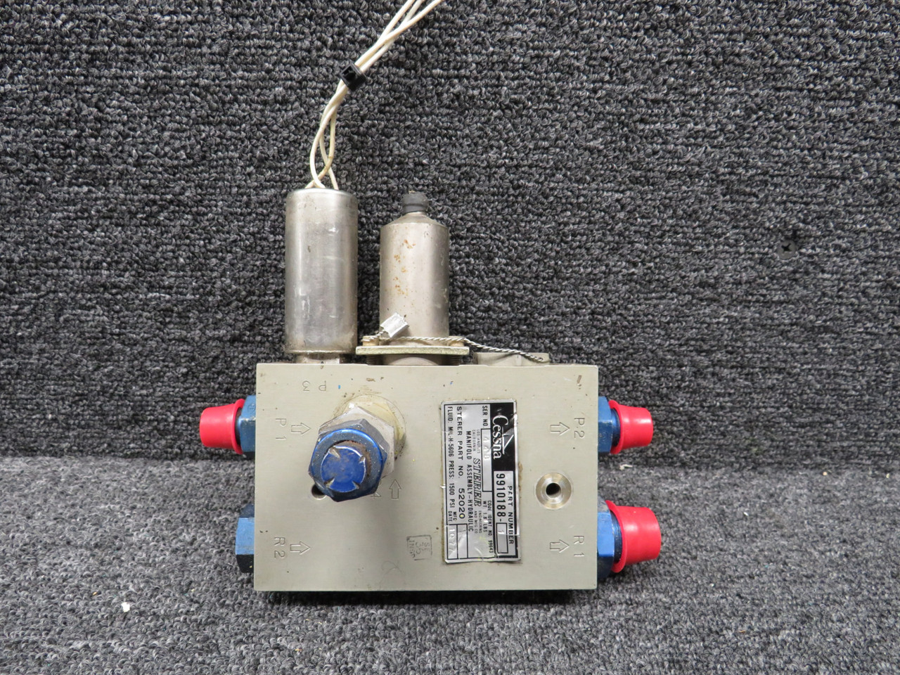 52020 (Alternate PN: 9910188-1) Sterer Hydraulic Manifold Assembly