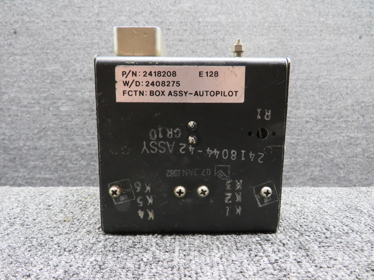 airlyl ページ 2418208 LEAR E128 Model Autopilot Flight Box